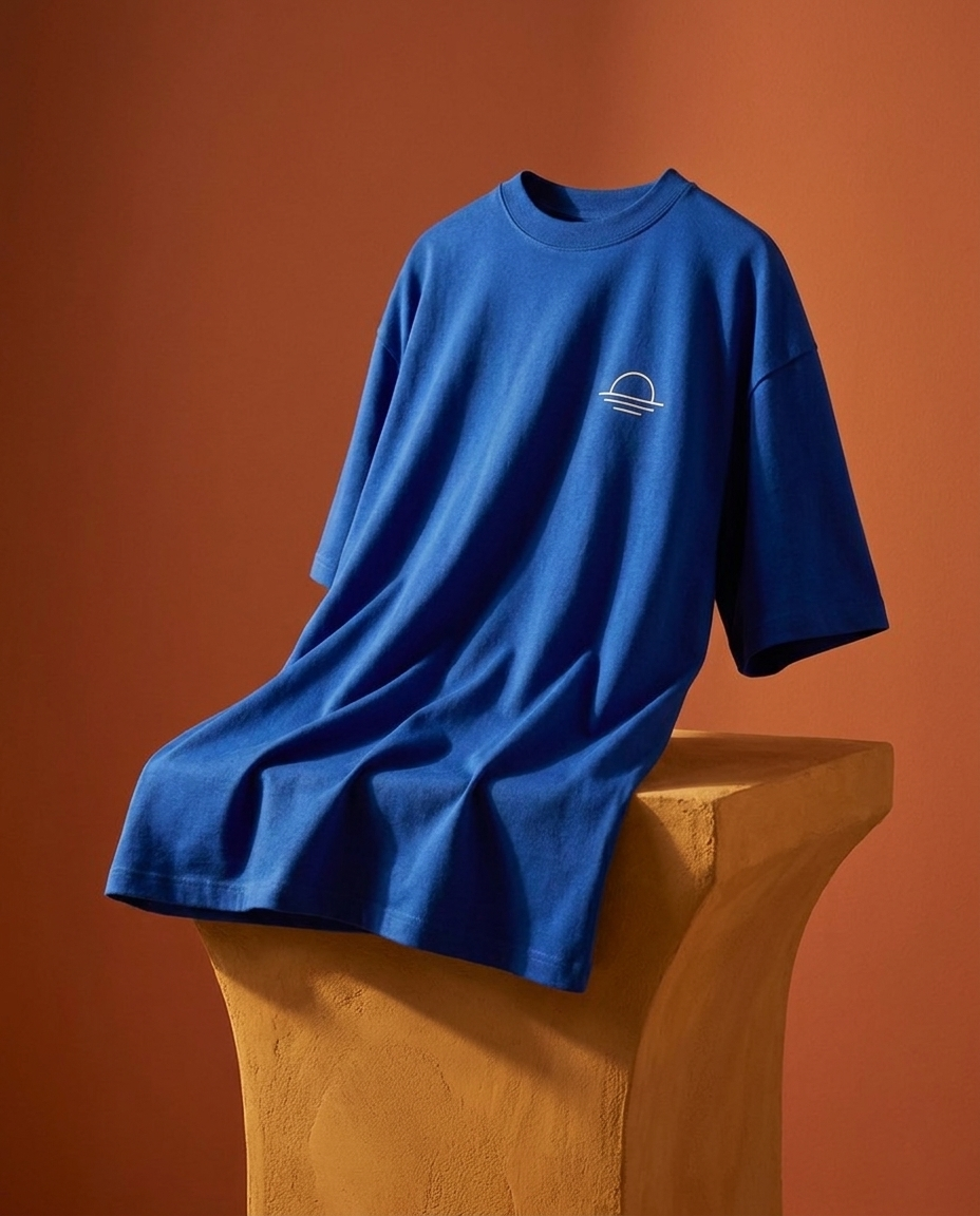 Remera Cumbre en composición editorial